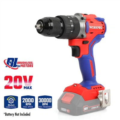 20V UDARNA BUŠILICA BEZ ČETKICA