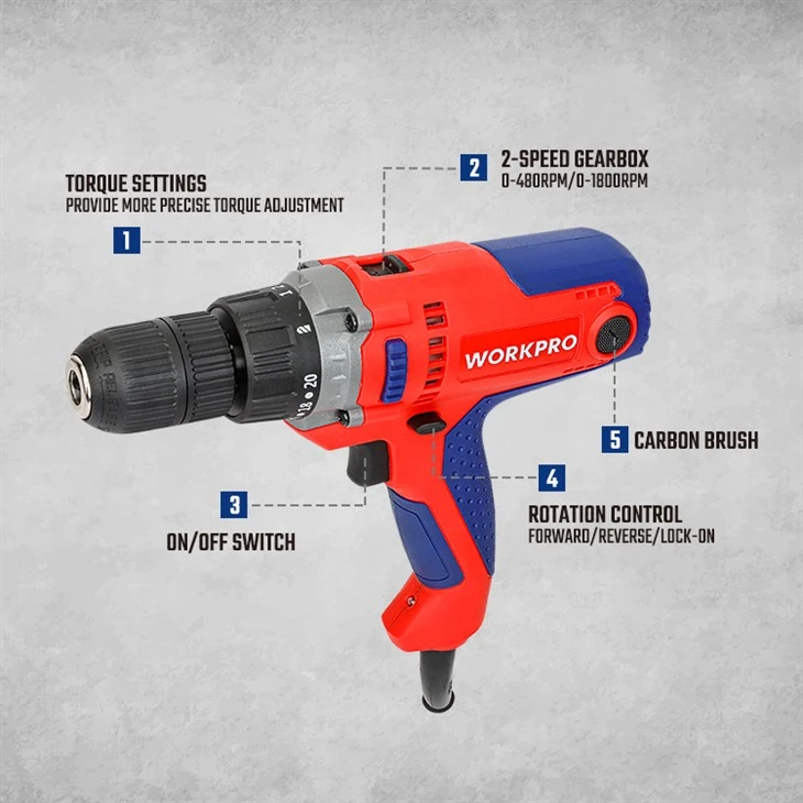 WORKPRO ELECTRIC DRILL factory