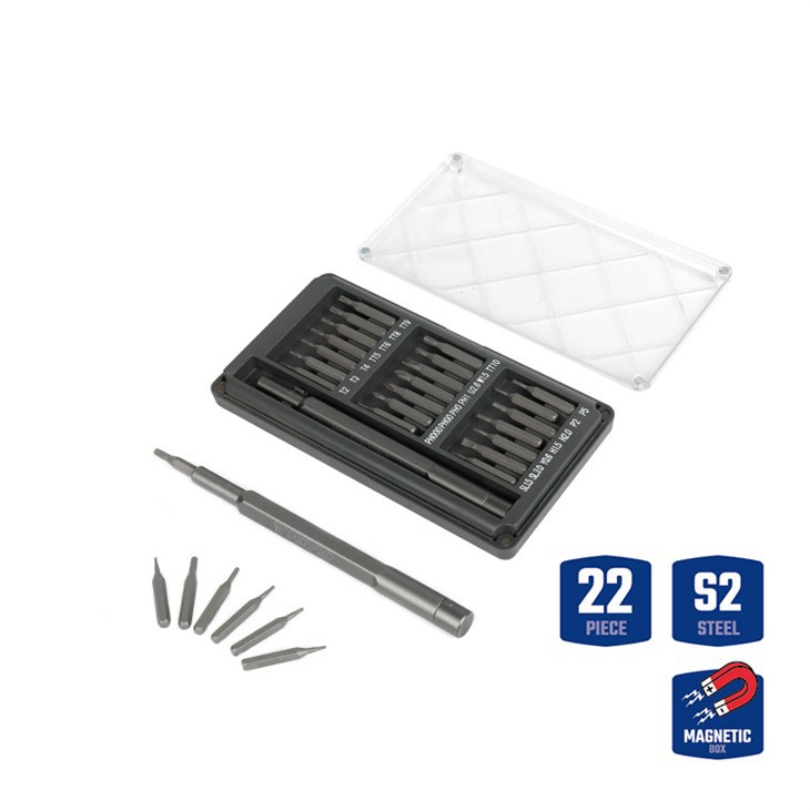 WORKPRO 21PC SET PRECIZNIH ODVIJAČA S ALUMINIJEVSKOM RUČKOM